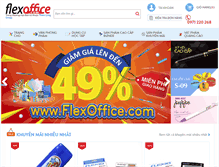 Tablet Screenshot of flexoffice.com